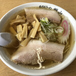 佐野青竹手打ちラーメン押山 - メンマラーメン750円