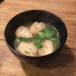 鳥幸 - 日替わり定食 (ランチ)：汁物