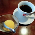 唐や - コーヒーとマンゴーシャーベット