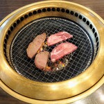 Yakiniku Den - 令和3年3月
                        ランチタイム
                        熟成厚切り牛タン定食 税込1408円