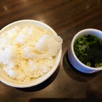 Yakiniku Den - 令和3年3月
                      ランチタイム定食はごはん、スープお替り無料