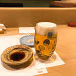 うを徳 - 一口生ビール