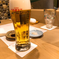 うを徳 - 生ビールジョッキ