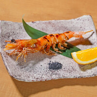 海老の原始焼き