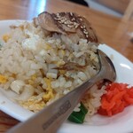 麺 風来堂 - 半炒飯