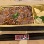 まぐろや黒銀 - 太田牛のイクラのせ牛丼