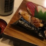 Uokisushi - マグロ、タイ、タコ、穴子、鉄火巻き