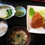 香菜里屋 - ささみチーズカツ定食