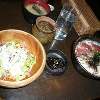 銀座 竹の庵 5丁目本店 - 本鮪ほほ肉炙り丼～５食限定～