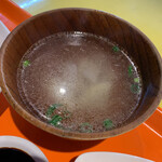 堀内チキンライス - スープ