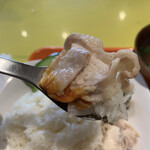 堀内チキンライス - チキン