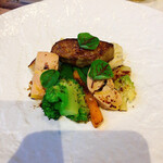 ペルケノー - フォアグラテリーヌとソテー