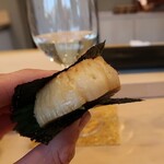 鮨 詠心 - ホタテ海苔巻♪