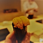 鮨 詠心 - バフン雲丹がみーっちり❤