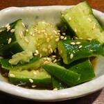 鶏焼 鳥タイム - タタキキュウリ