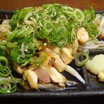 鶏焼 鳥タイム - 鶏ももタタキ