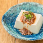 Tuna liquor stolen chilled tofu