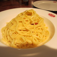 マーケットレストラン AGIO ルミネ横浜店 - カラブリア産唐辛子とニンニク風味のタリオリーニ ペペロンチーニ