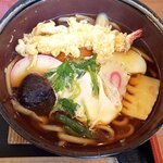 朝日屋 - 鍋焼きうどん（上から）（2021.2-2）