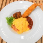 Kids☆ Omelette Rice