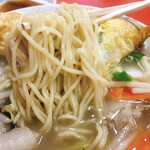 宝来飯店 - 天津麺
            麺リフトアップ