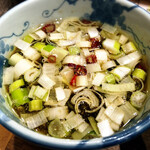 中華蕎麦 時雨 - 青唐辛子酸辛つけ蕎麦