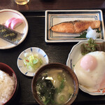 Tomiya - 朝定食 ¥700- (2021/03/19)