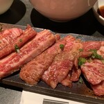 焼肉 志も川 - カルビランチです。（2021年3月）