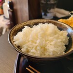 だしバール そるくら - ご飯普通盛りです。