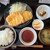 だしバール そるくら - だしで食べるチキンカツ定食(950円)です。
