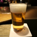 神戸牛ステーキIshida. - （2020/12月）生ビール小