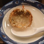 山海づくし勝也 - 甲羅酒