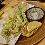 Shuraku Yuuzen Ebisu - 春野菜天ぷら