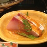 北新地 弧柳 - 豊後水道産のハマチ