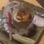 魚河岸料理 ざこば - さざえの壺焼