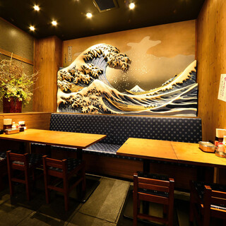 You can spend your time in a relaxing space with a Japanese atmosphere◎