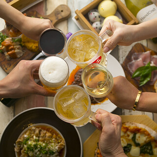 60種以上が飲み放題♪宴会にイチオシの飲み放題付コース