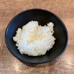 らーめん子うさぎ - 汁無しランチ ¥1,000 のごはん