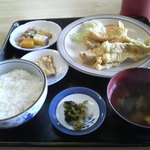 あほだら亭 - たちうおの天ぷら　日替わり定食