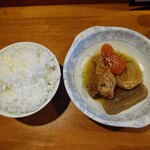 麺　とことん屋 - 令和元年7月 ラーメンランチ(小鉢1品+ライス食べ放題) 税抜50円