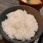 とんかつ 大喜 - ご飯ももちろん美味しい