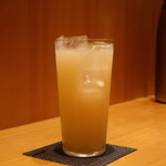 こころや - あらごしももソーダ割り