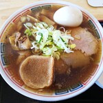 藤翔製麺 - 親鶏中華＋トキワ味玉　700＋100円