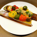 ALTER EGO - マテ貝の白ワイン蒸し