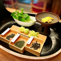 HIGASHIYA GINZA - 本日のお茶一種