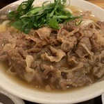 純愛うどん なでしこ - 肉（和牛）うどん（￥1380）