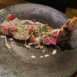 MILLE FIORI - 赤海老のカルパッチョ（￥1200）