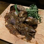 MILLE FIORI - 塩漬け豚バラ肉のグリル　ポルケッタ（￥1700）