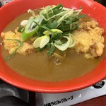 極楽うどん TKU - 鶏天カレーうどん（￥980）