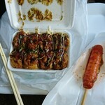 たこ焼き よしむら - 料理写真:たこ焼き・フランクフルト